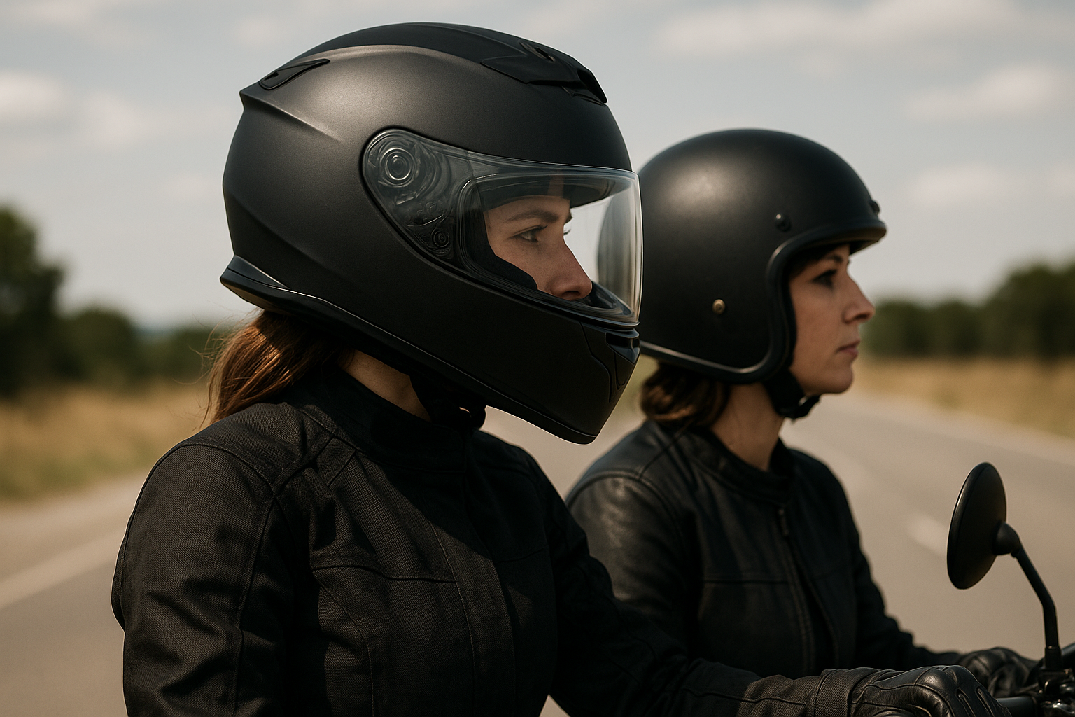 What Do Motorcyclists Wear on Their Heads?