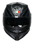 AGV K7 Helmet - Damascus Black/Silver