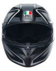 AGV K3 Helmet - Compound Matt Black/Grey