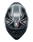 AGV K3 Helmet - Compound Matt Black/Grey