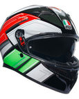 AGV K3 Helmet - Wing Black/Italy