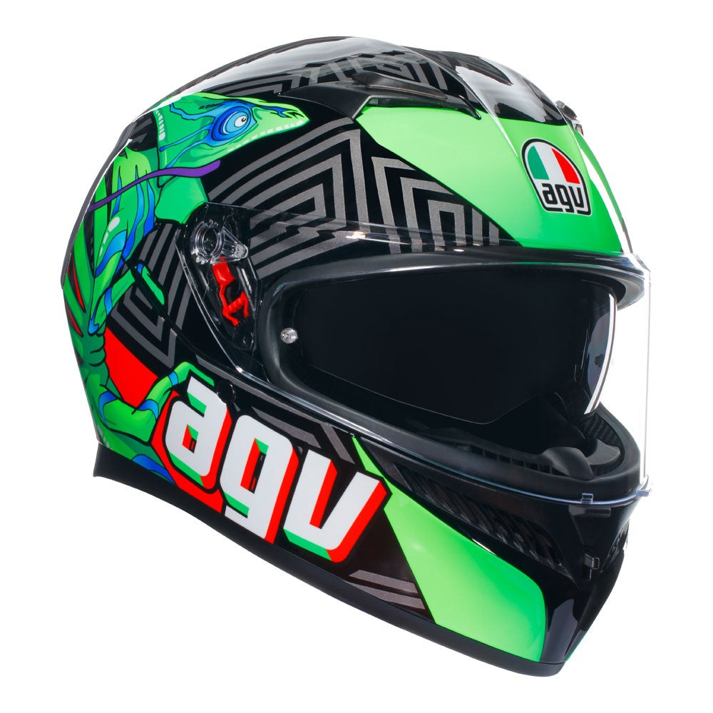 agv k3 helmet canada - Kamaleon Black/Red/Green Interiors are removable and YGroup_bhf5d24-002 Gambler Little EZ 3.75