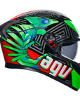 AGV K3 Helmet - Kamaleon Black/Red/Green