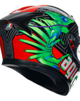 AGV K3 Helmet - Kamaleon Black/Red/Green