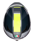 AGV K3 Helmet - Shade Grey/Fluro Yellow
