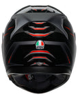 AGV K3 Helmet - Syth Black/Red