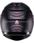 AGV K3 Helmet - Syth Matt Black/Pink