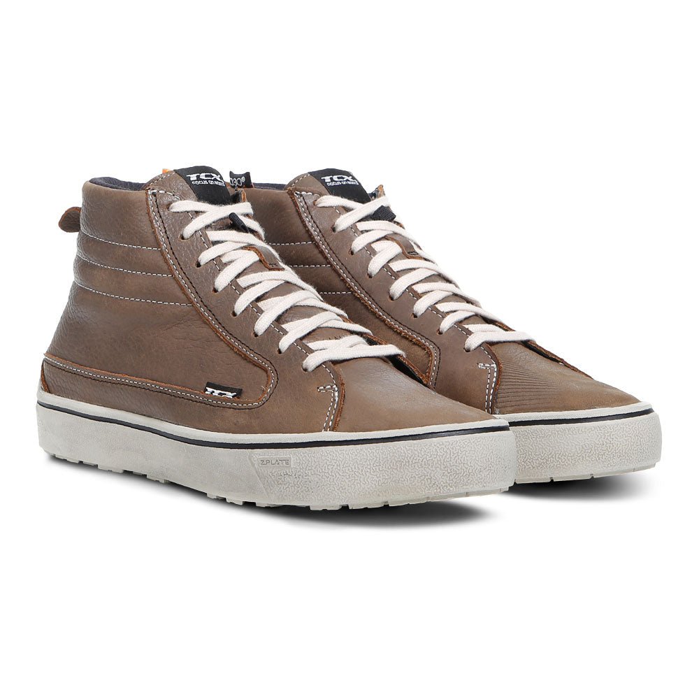 TCX | Street 3 Waterproof Men's/Unisex Shoes - Brown | Peak Moto