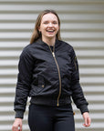 Moto Flecha Negra | Chaqueta bomber Glory 2.0 para mujer