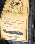 ol Bobber' | Classic Leather Motorbike Jacket in Distressed Charcoal Brown
