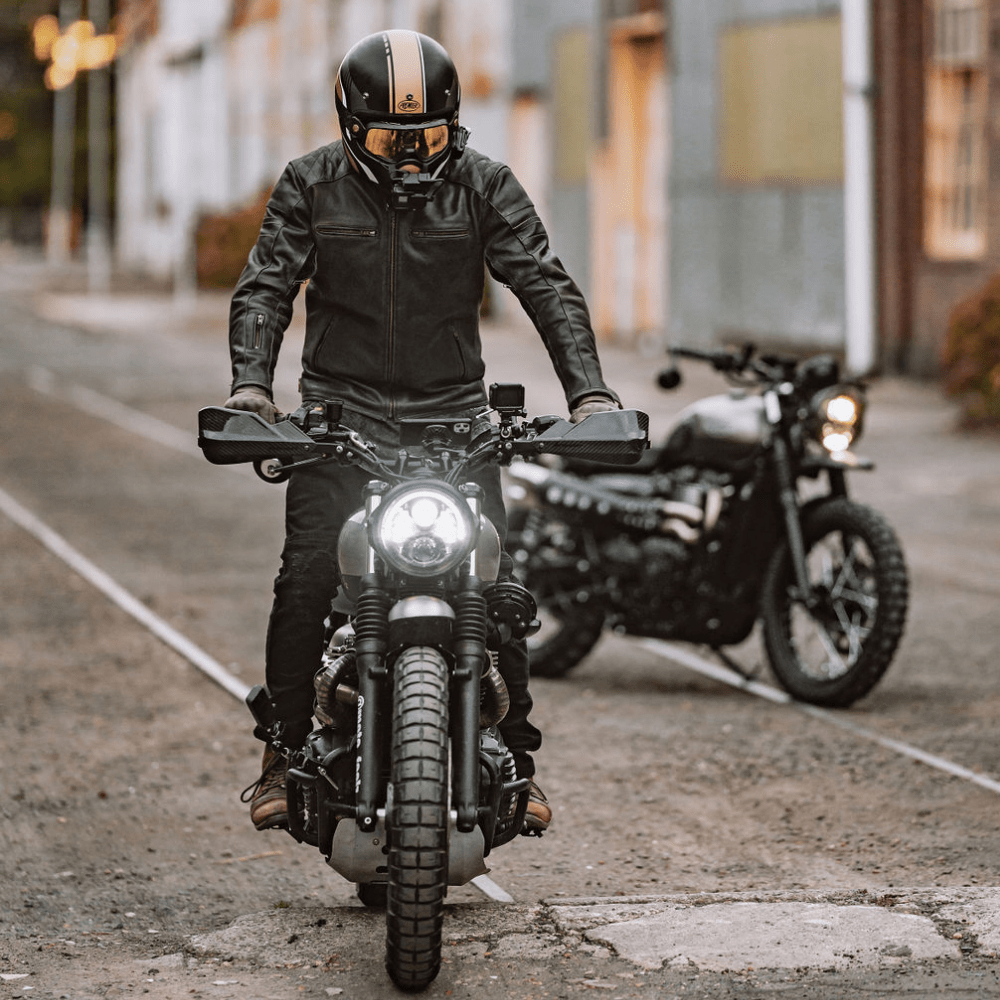 'ol Bobber Classic Leather Motorbike Jacket