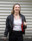 Moto Flecha Negra | Chaqueta bomber Glory 2.0 para mujer