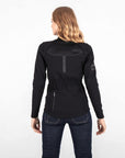 Knox Honister AAA Women's Armoured Shirt motorcycle shirt in black, view 6