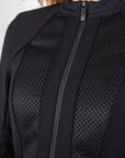 Knox Honister AAA Women's Armoured Shirt motorcycle shirt in black, view 10