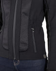 Knox Honister AAA Women's Armoured Shirt motorcycle shirt in black, view 11