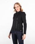 Knox Honister AAA Women's Armoured Shirt motorcycle shirt in black, view 7