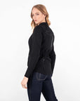 Knox Honister AAA Women's Armoured Shirt motorcycle shirt in black, view 8