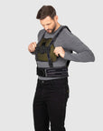 Men's Micro-Lock Chest Armour for Back Protector (CE Level 1)