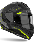 Airoh Matryx Helmet - 'Rocket' Yellow Matt