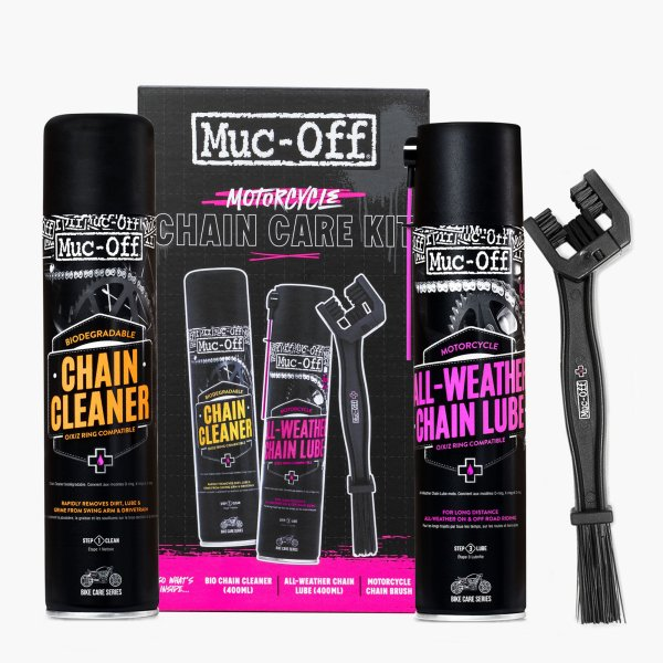 Muc Off Motorcycle Chain Care Kit Peak Moto