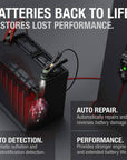 Battery Charger for 1Amp 6V/12V Lithium and Lead Acid Batteries