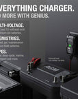 Battery Charger for 1Amp 6V/12V Lithium and Lead Acid Batteries