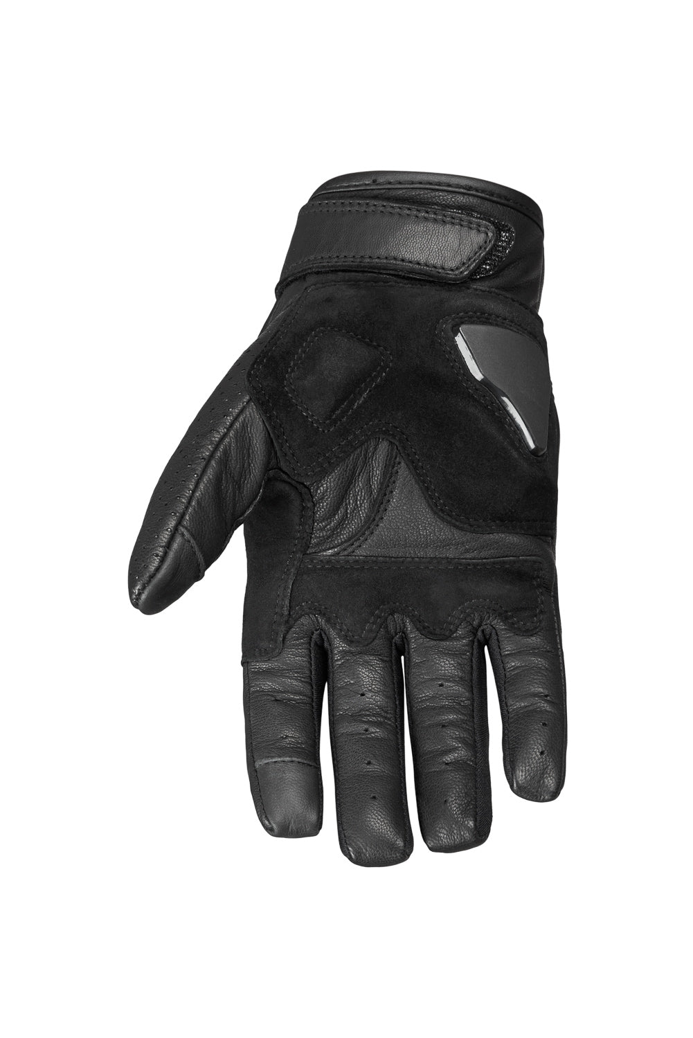 Onyx Black 02 Leather Gloves