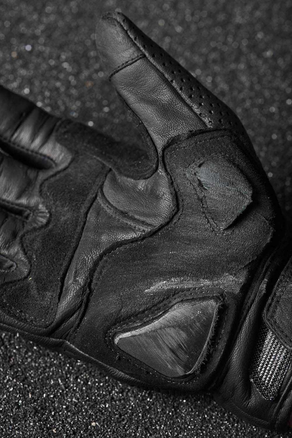 Onyx Black 02 Leather Gloves