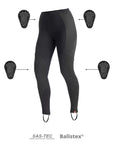 Pando Moto Skin UH AAA - Unisex Armoured Motorcycle Leggings