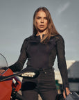 Pando Moto Shell WW Black 02 – Armoured Motorcycle Baselayer Bodysuit