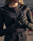 Pando Moto Shell WW Black 02 – Armoured Motorcycle Baselayer Bodysuit
