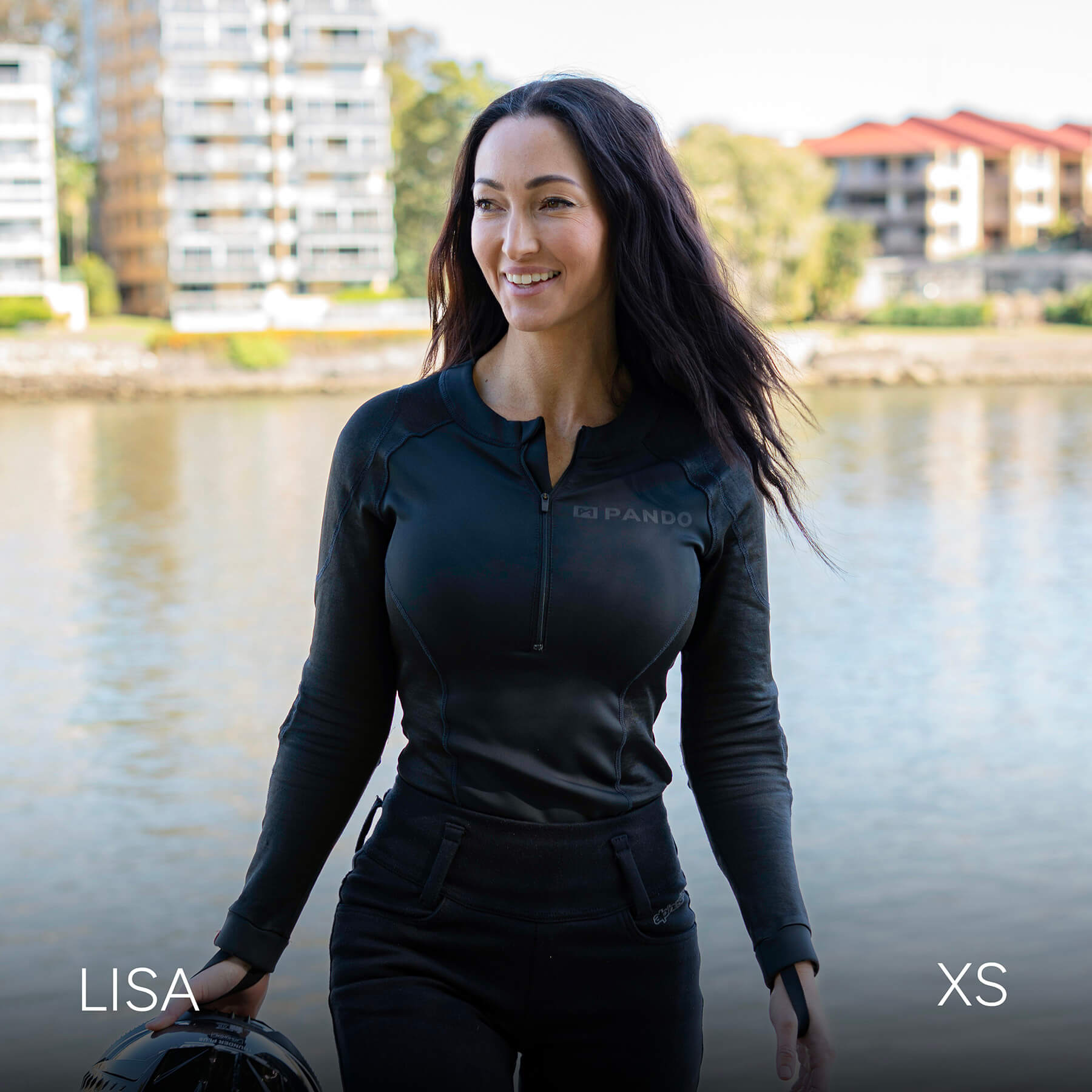 Mohali Bakers Agv Sport Leather Suit Pando Moto Shell WW Black 02