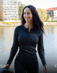 Pando Moto Shell WW Black 02 – Armoured Motorcycle Baselayer Bodysuit