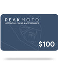 Tarjeta de regalo Peak Moto