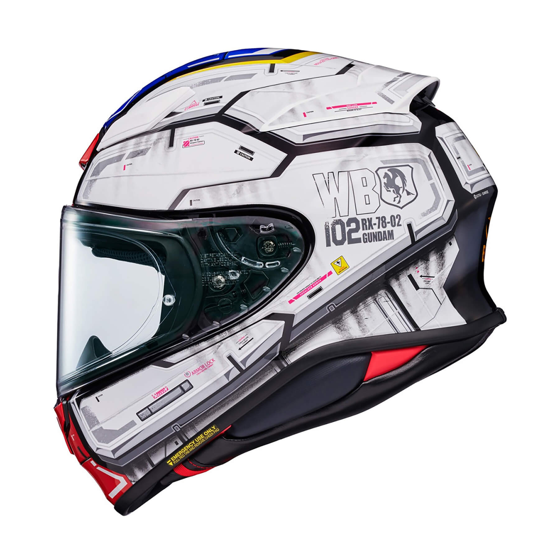 Shoei NXR2 Helmet - Gundam TC-10