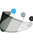 Shoei NXR2 / X-SPR Pro Visor (CWR-F2)