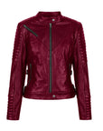 Wild & Free Perforated Leather Jacket