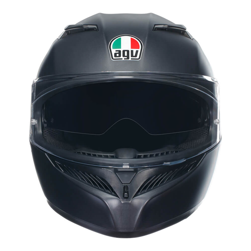 AGV | K3 Motorcycle Helmet - Matt Black (2024) - XS - Motorcycle Helmet - Peak Moto