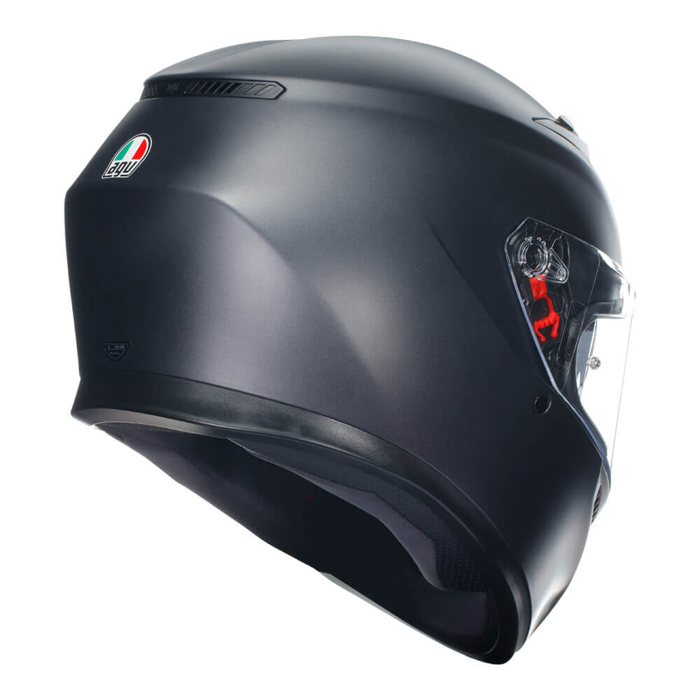 AGV | K3 Motorcycle Helmet - Matt Black (2024) - XS - Motorcycle Helmet - Peak Moto