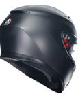 AGV | K3 Motorcycle Helmet - Matt Black (2024) - XS - Motorcycle Helmet - Peak Moto
