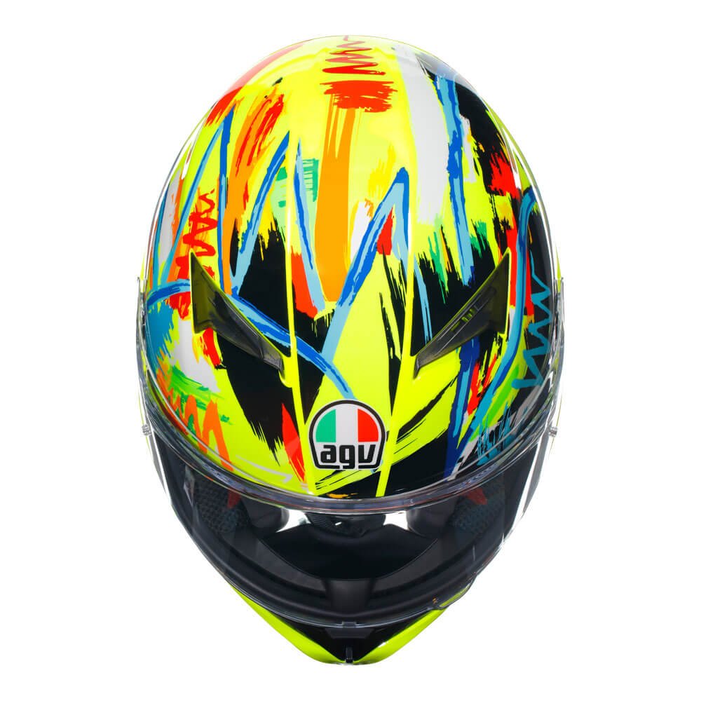 AGV | K3 Motorcycle Helmet - Rossi Winter Test 2019 - XS - Motorcycle Helmet - Peak Moto