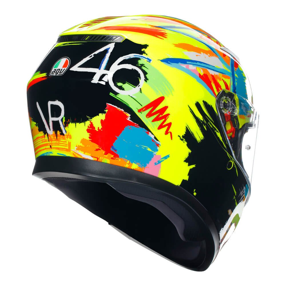 AGV | K3 Motorcycle Helmet - Rossi Winter Test 2019 - XS - Motorcycle Helmet - Peak Moto