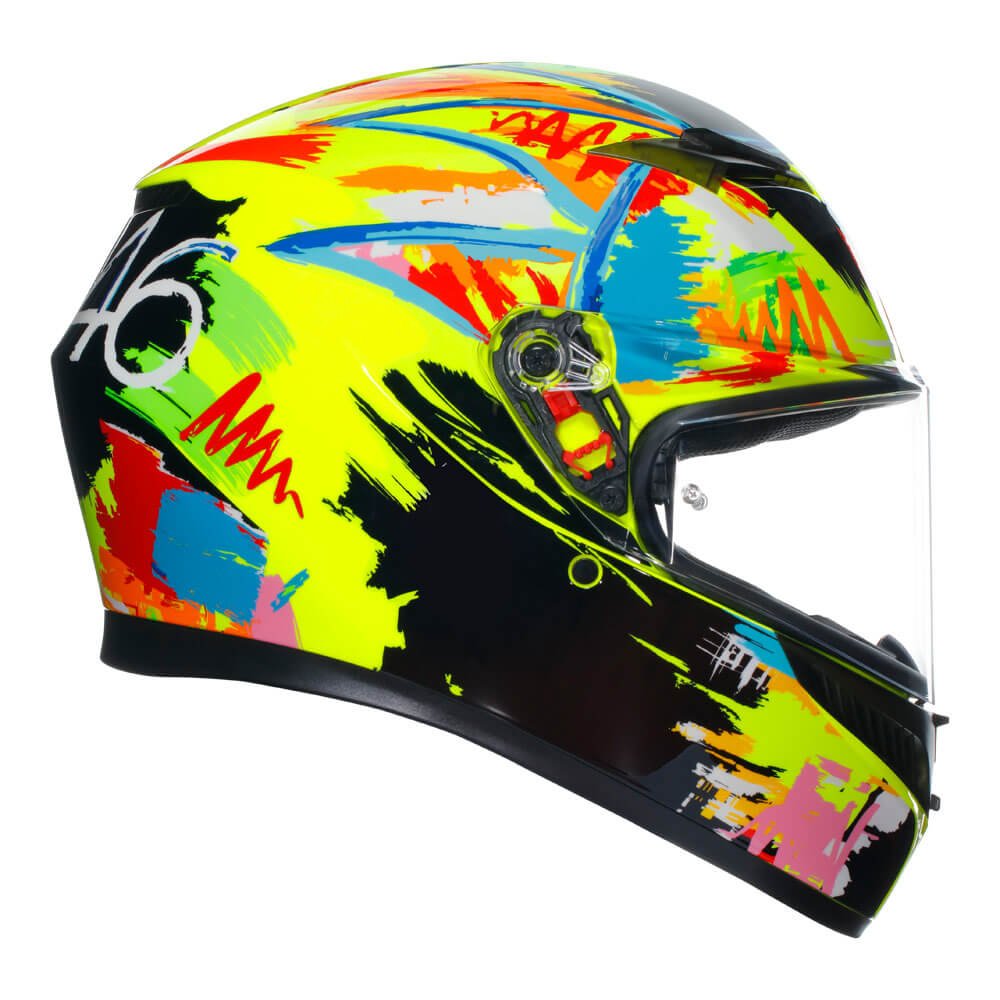 AGV | K3 Motorcycle Helmet - Rossi Winter Test 2019 - XS - Motorcycle Helmet - Peak Moto