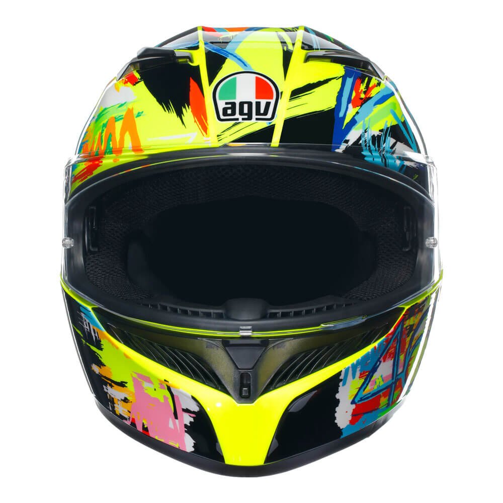 AGV | K3 Motorcycle Helmet - Rossi Winter Test 2019 - XS - Motorcycle Helmet - Peak Moto
