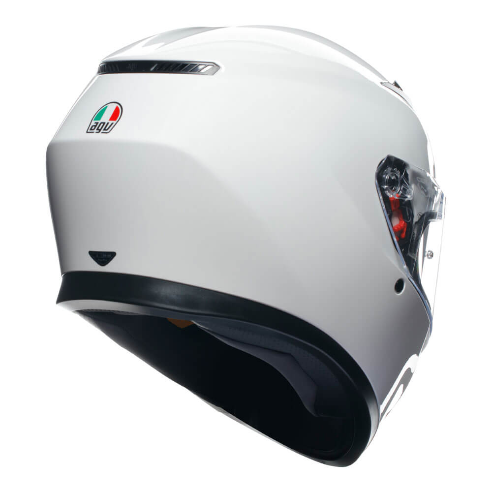 AGV | K3 Motorcycle Helmet - Seta White (2024) - XS - Motorcycle Helmet - Peak Moto