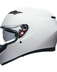 AGV | K3 Motorcycle Helmet - Seta White (2024) - XS - Motorcycle Helmet - Peak Moto