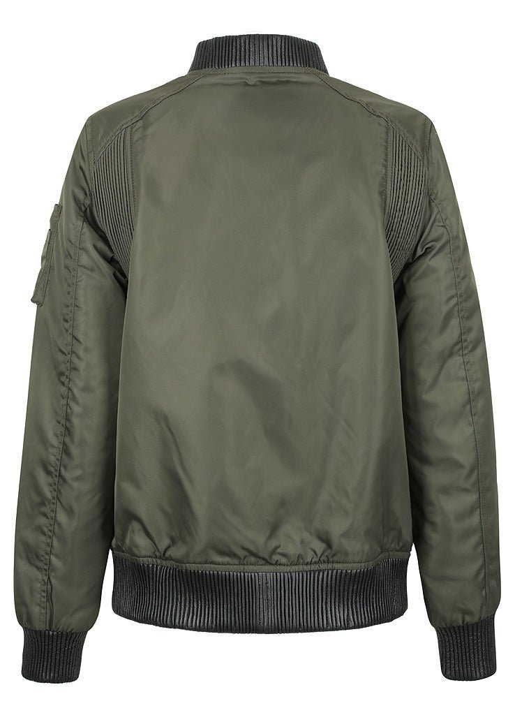 Black Arrow Moto | Men's Glory Bomber Jacket - MILITIA - Jackets - Peak Moto