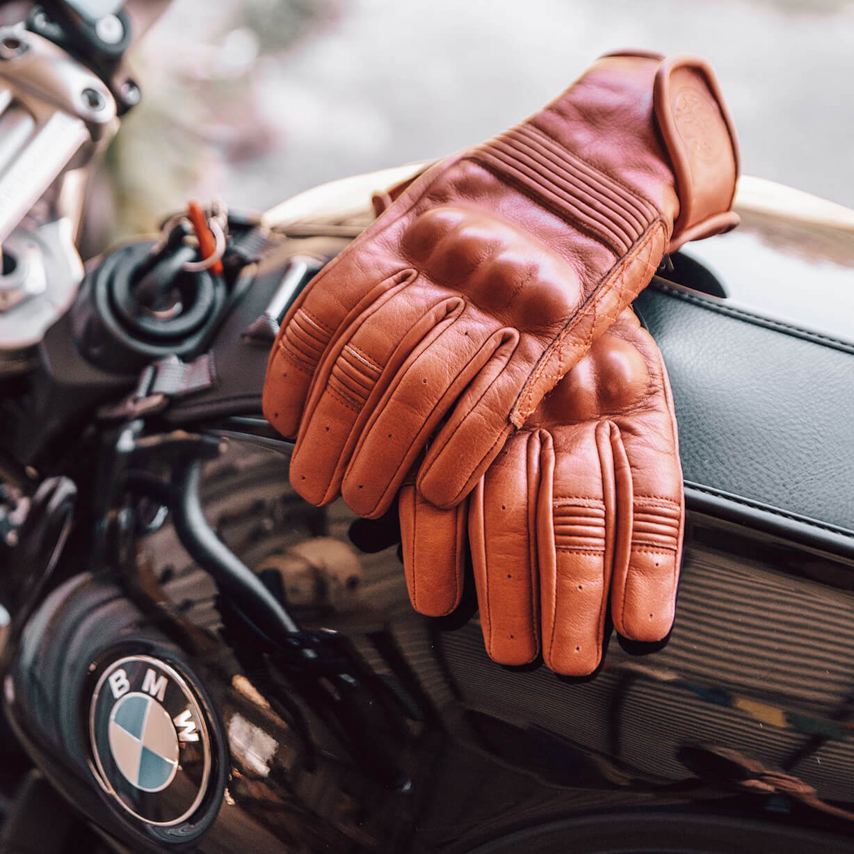 Leather motorcycle deals gloves