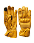 Black Arrow Moto | Queen Bee Gloves - Saffron - Gloves - Peak Moto