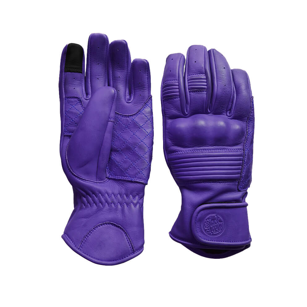 Black Arrow Moto | Queen Bee Gloves - Royal Purple - PRESALE - Gloves - Peak Moto